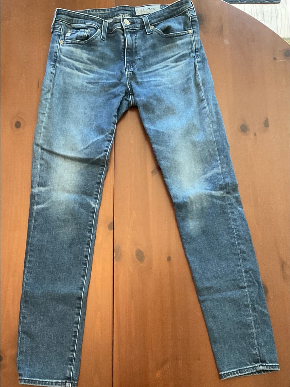 Ag Adriano Goldschmied Women's Skinny Jeans - Faded Blue Wash